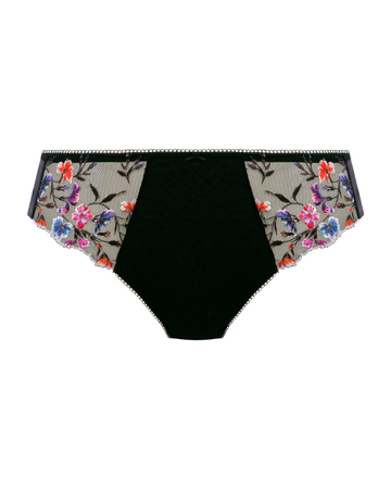 Fantasie FL101050BLK Aurelia Floral Dreams Brief myselflingerie.com